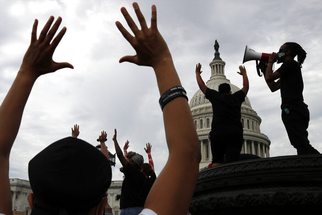 APTOPIX America Protests Washington
